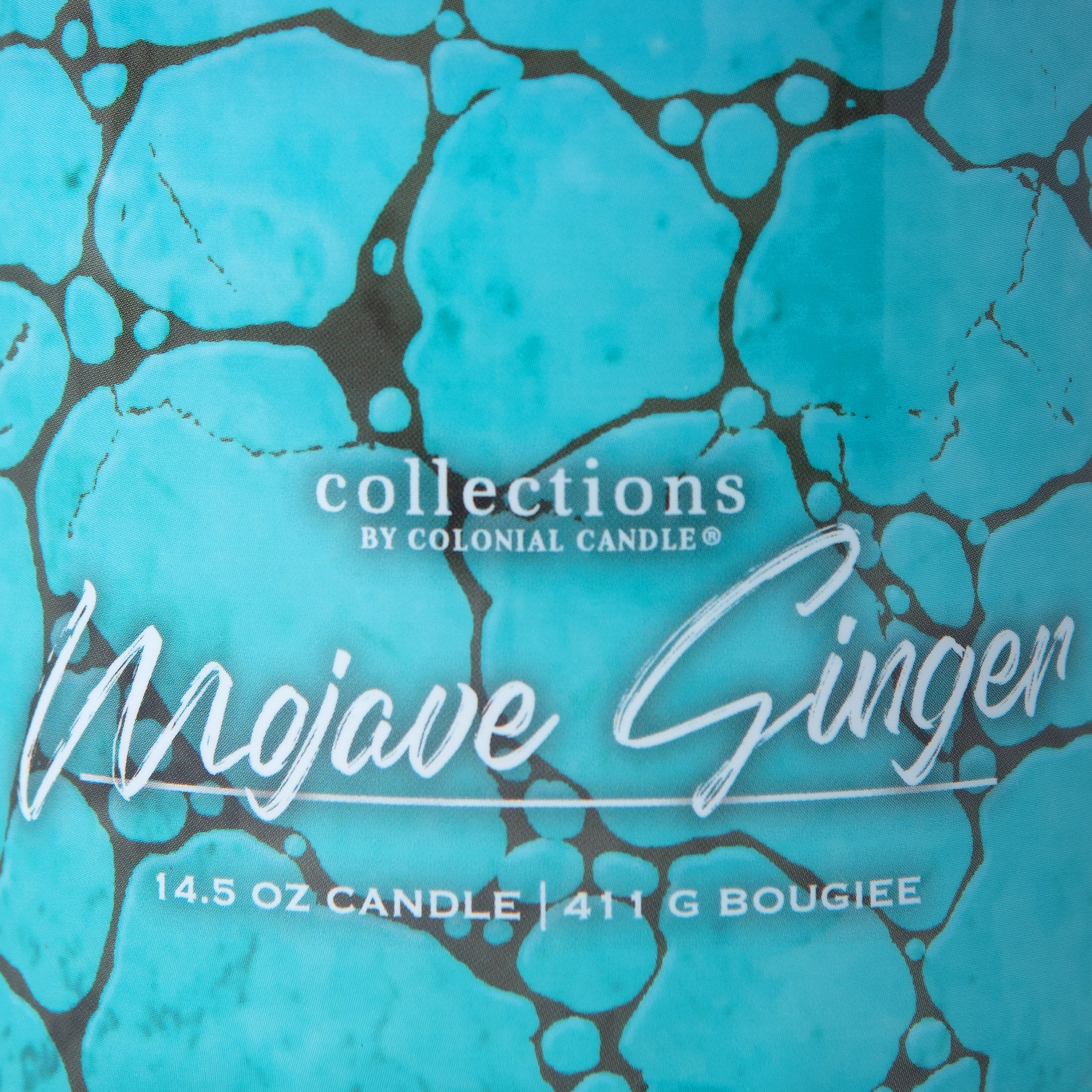 Colonial Candle Mojave Ginger 14.5 oz 3 Wick Candle, Multicolor