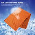 thumbnail image 3 of Toalla de refrigeración deportiva para gimnasio, suave, absorbente, para el sudor, bufanda fría (naranja) Likrtyny Deportes al aire libre Salida diaria Juego de fiesta, 3 of 8