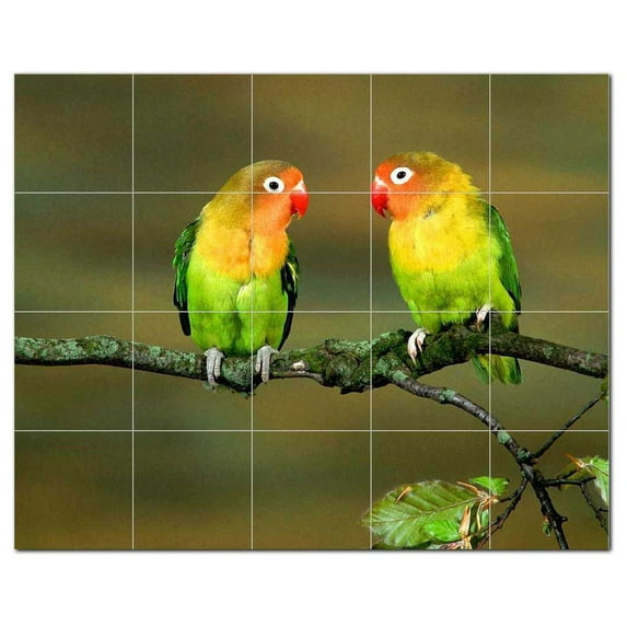 Bird Ceramic Tile Mural Kitchen Backsplash Bathroom Shower, 402057-M54