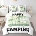 thumbnail image 1 of YST 7-Piece Comforter Set, Happy Camping, Twin Size, Kids, Rv Camper, Bed in a Bag, 1 of 5