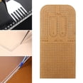 thumbnail image 4 of Abbracc 1PC Leather Craft Punching Positioning Calculation Ruler Clear Acrylic 175x85mm 4mm, 4 of 9