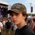 thumbnail image 4 of Patriotic 1776 Star Badge Baseball Cap Adjustable Hat For Outdoor Activities And Sun, 4 of 5