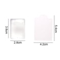thumbnail image 2 of Clear Silicone Rectangular Nail Art Stamper Set With Scrapers, Rectangular Jelly Stamping Nail Art Printer For Nail Art Manicure, 2 of 5