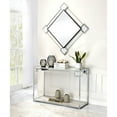thumbnail image 3 of Acme Furniture 97467 Wall Accent Mirror, Mirrored & Chrome, 3 of 4