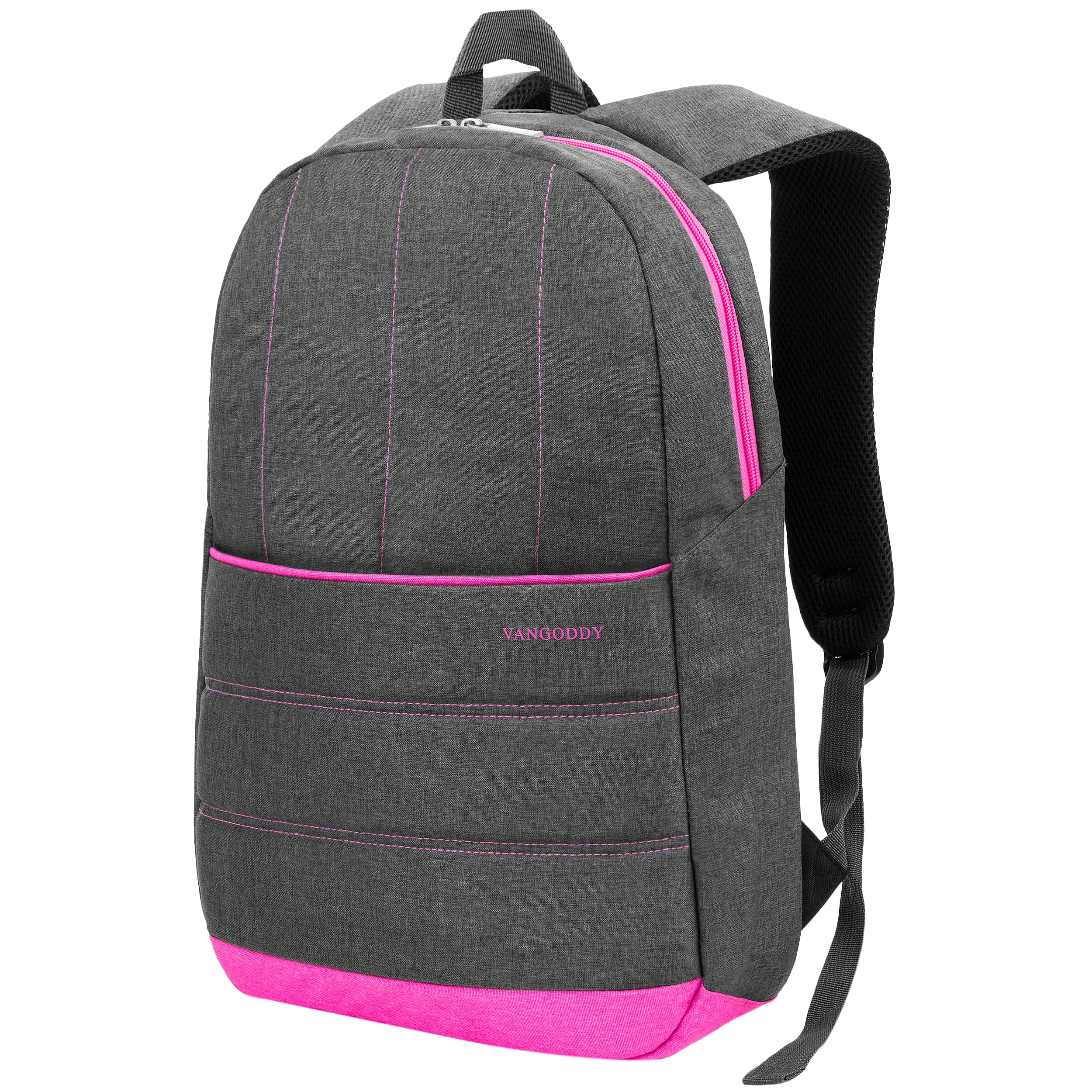 VANGODDY Grove Padded Nylon School Hiking Office Laptop Backpack fits 13.3, 14, 15.6, 15- inch Notebook Laptops