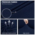 thumbnail image 2 of JIATER 1-Piece Sofa Cover Stretch Couch Cover Washable Sofa Slipcover Furniture Protector for Loveseat Sofa,Navy, 2 of 8