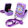 thumbnail image 1 of 2024 NEW For Bitzee Digital Pet Carrying Case Bag Premium Customized Protective Travel Bag For Spinmaster Bitzee Interactive Toy Purple Case, 1 of 6