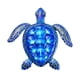 thumbnail image 2 of Decoración de pared de metal con forma de tortuga marina de estilo simple, adorno de animal, decoración de tortuga para azul, 2 of 7