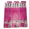 thumbnail image 6 of Barbie Fabulous Dolls with Signature on Dress in Blue, Purple, and Pink (Bundle of 3), 6 of 7