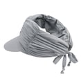 thumbnail image 4 of Biezeib Women's Sun Visor Hats UV Protection Empty Top Hats Wide Brim Beach Caps for Sports Golf Hiking, 4 of 6