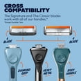 thumbnail image 4 of Dollar Shave Club Classic 4 Blade Razor Refill Easy Rinsing (8ct), 4 of 10