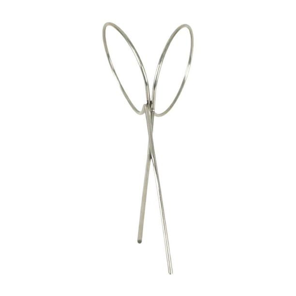 Clip para recoger pelotas de golf, clip metálico, accesorio de regalo para hombres, herramienta ligera para recoger pelotas de golf en el campo de prá
