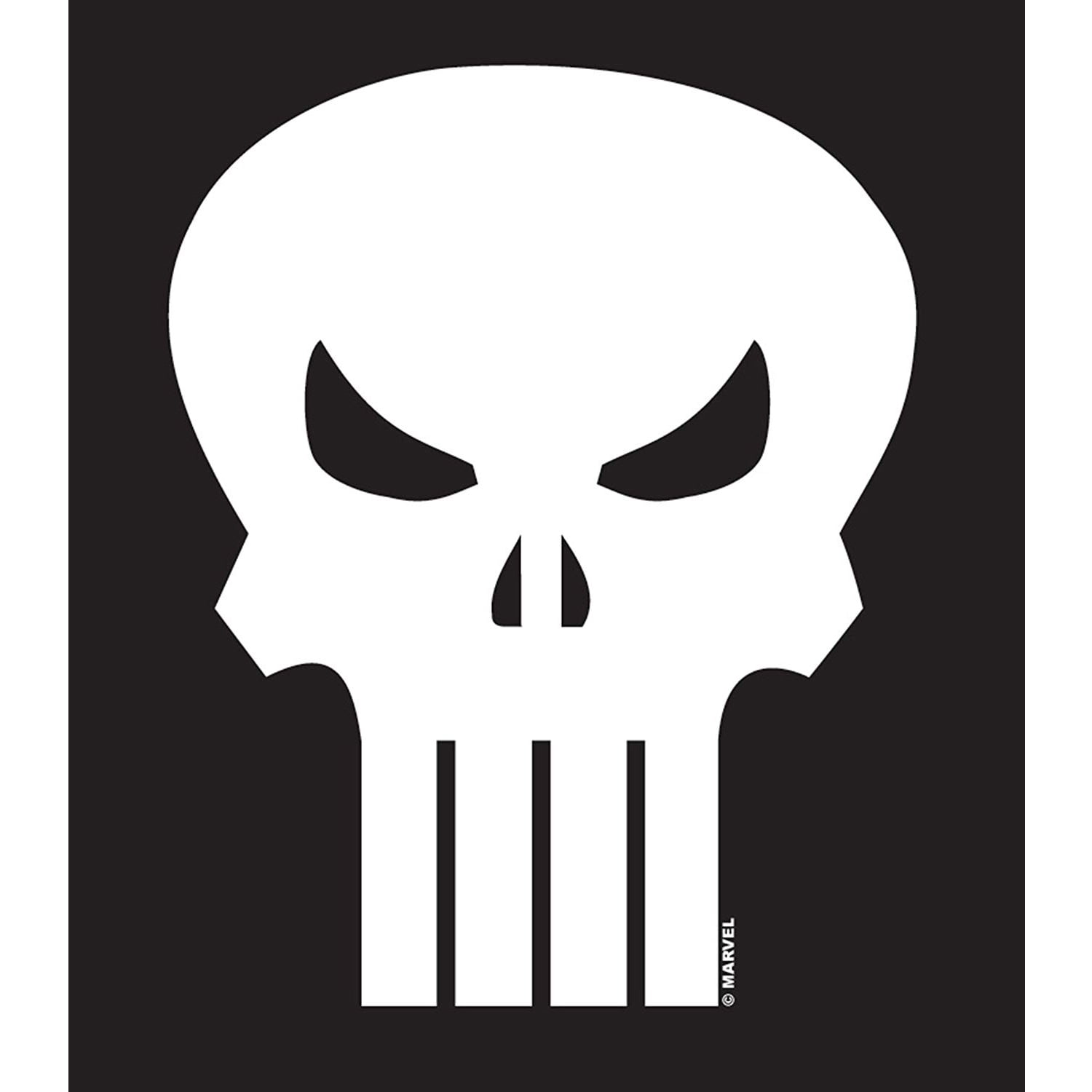 Chroma Punisher Vinyl Sticker Die Cut with the Punisher Skull Symbol ...