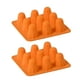 thumbnail image 2 of Moldes de Silicona de Fantasmas para Halloween (Paquete de 2) | 18 Cavidades Flexibles Antiadherentes de 3 Cm | Grado Alimenticio para Chocolate, Dulces, Cubitos de Hielo, Gelatina, Jabón, Resina, Ma, 2 of 6
