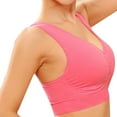 thumbnail image 2 of Sonceds Women Wirefree Seamless Sport Bra Girl Breathable Push Up Yoga Running Top, 2 of 3