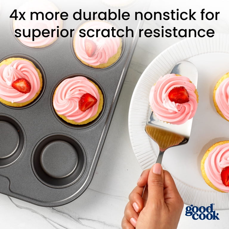 12-Well Nonstick Carbon Steel Muffin Pan photo 3