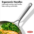thumbnail image 3 of OXO Mira Tri-Ply Stainless Steel 12" Frying Pan Skillet, 3 of 6