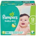 thumbnail image 3 of Pampers Baby Dry Diapers Size 2 186 Count, 3 of 10