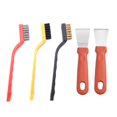 thumbnail image 4 of Wire Brush Shovel Putty Scraper Set Stainless Steel Brass Nylon Wire Brushes Set, 4 of 9
