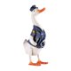 thumbnail image 1 of Estatua de pato para jardín, figura de resina, accesorio para fotos, festival, pasillo, vacaciones, exterior Azul, 1 of 9
