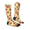 thumbnail image 3 of Balery Apple Fun Novelty Socks Men'S Women'S Crew Socks Funny Crazy Novelty Socks Quirky And Cool Socks, 3 of 9