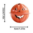 thumbnail image 2 of putnchl Halloween Pumpkin Bells, Metal Face Jingle For Party Crafts, 2 of 2