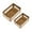 Small and Large, variant on DOLITY Woven Wood Basket Wood Frame Storage Basket Sundries Storage Basket Wood Storage L