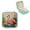 Green, variant on Flamingo Flowers Jewelry Box Organizer for Necklace, Ring, Earring - Compact Size with Multiple Storage Spaces White
