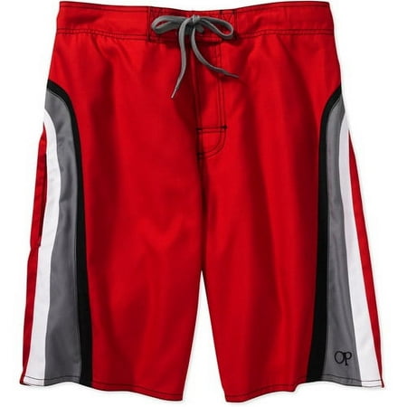 Op - Big Men's Solid E-Board Swim Shorts