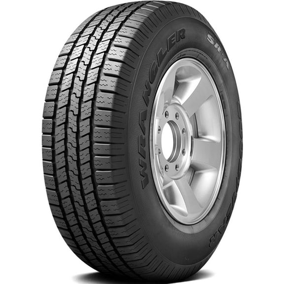 Set of 4 (FOUR) Goodyear Wrangler SR-A 275/60R20 114S Tires Fits: 2016-18 Ram 1500 HFE, 2019-20 Ram 1500 Classic Warlock