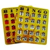 Bingo Cards 5-ply EZ Read Quick Clear Gold 10 pack