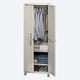 thumbnail image 2 of Armario Ropero Organizador Modular Closet Ropa Plástico Taupe Rimax, 2 of 5