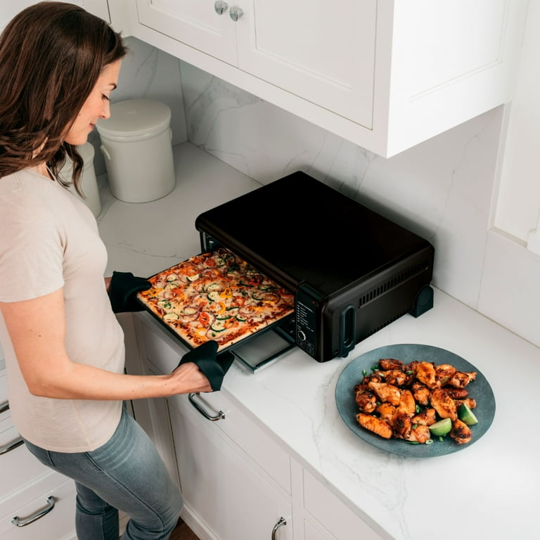 Restored Ninja SP101 Foodi 8-in-1 Digital Air Fry, Large Toaster Oven  (Black)- (Refurbished)
