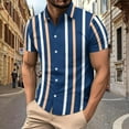 thumbnail image 2 of Camisa Hawaiana para Hombres de Manga Corta con Divertido Estampado Tropical, Camisa de Playa Casual para Uso Al Aire Libre Y Diario, 2 of 9