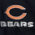 thumbnail image 3 of Men's Dunbrooke Navy/Orange Chicago Bears Apprentice Full-Zip Hoodie, 3 of 4