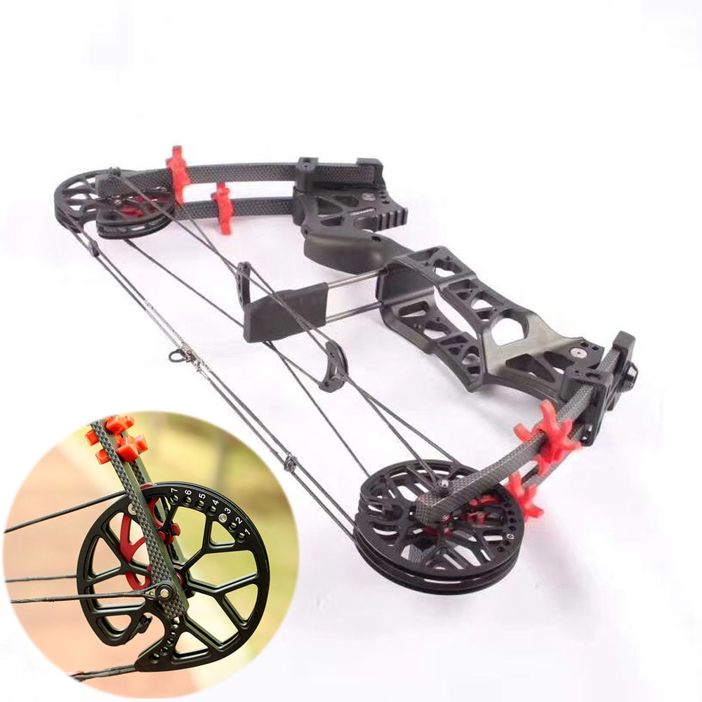 JUNXING M109E Compound Bow 30-60lbs Catapult Dual-use Steel Ball Archery