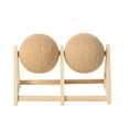 thumbnail image 1 of Pelota rascadora para gatos, juguete interactivo para hacer ejercicio, protector de muebles de madera, rascador para gatos con soporte para moler,, 1 of 8