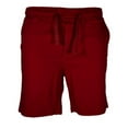 thumbnail image 2 of Men's Shorts Relaxed Waist Drawstring Waist Straight Leg Casual Short Pants, Mushroom, XL, 2 of 6