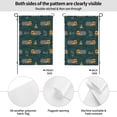 thumbnail image 2 of Wukai Big Machine Garden Flags Double Sided Welcome Garden Yard House Flags Outside Outdoor House (Only Flag), 2 of 8
