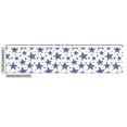 thumbnail image 2 of Ambesonne Star Fabric by the Yard Upholstery, Hand Drawn Doodle Motifs, 2 Yards, Violet Blue White, 2 of 4