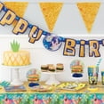 thumbnail image 4 of (4 pack) Multicolor SpongeBob Square Pants Birthday Paper Dinner Plates, 9in, 8ct, 4 of 4