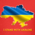 thumbnail image 3 of CafePress - I Stand With Ukraine Flag Ukrainian Pride T Shirt - Dark T-Shirt Kids XS-XL, 3 of 4