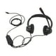 thumbnail image 1 of H390D‑RJ9‑MVA Auriculares telefónicos de doble oreja con conector RJ9, auriculares con cable negros con cancelación de ruido para oficina y negocios para centro de llamadas, 1 of 5