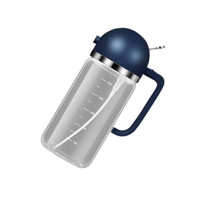 Yuarrent Dispensador de aceite de vidrio, rociador de niebla de vinagre, botella para comedor, cafetería, restaurante, barbacoa, cocina, contenedor de Cocina y Comedor Azul Yuarrent HA067542-03B