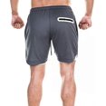 thumbnail image 4 of Men's 2 in 1 Running Sport Shorts, Lightweight, Gym, Training, Quick Drying, 4 of 5