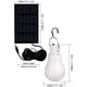 thumbnail image 2 of Bombilla solar para exteriores, 130 lm, bombilla LED solar portátil para cobertizo, senderismo, pesca, camping, iluminación de tienda de campaña (2 unidades) Zhivalor WMZL-108, 2 of 4