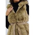 thumbnail image 4 of Chaleco de peluche con cinto Juvenil, 2410 (Beige) beige M, 4 of 6