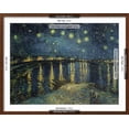 thumbnail image 3 of Starry Night over the Rhone, c.1888, Scenic Framed Art Print Wall Art by Vincent van Gogh Sold by Art.Com, 3 of 6