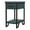 Antique Green, variant on Furniture of America Sims Transitional Wood 1-Shelf Side Table in Antique Green