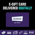 thumbnail image 2 of Stubhub $50 eGift Card [Email Delivery], 2 of 5